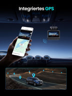 DDPAI Z50 Pro Dashcam Auto Vorne Hinten 4K+1080P, Echtes 4K AI-ISP Nachtsicht Dash Cam, Autokamera mit 64GB Karte, 4G LTE Support, 5GHz WiFi 6 GPS, 48H Parküberwachung, 3" IPS-Display, G-Sensor, ADAS
