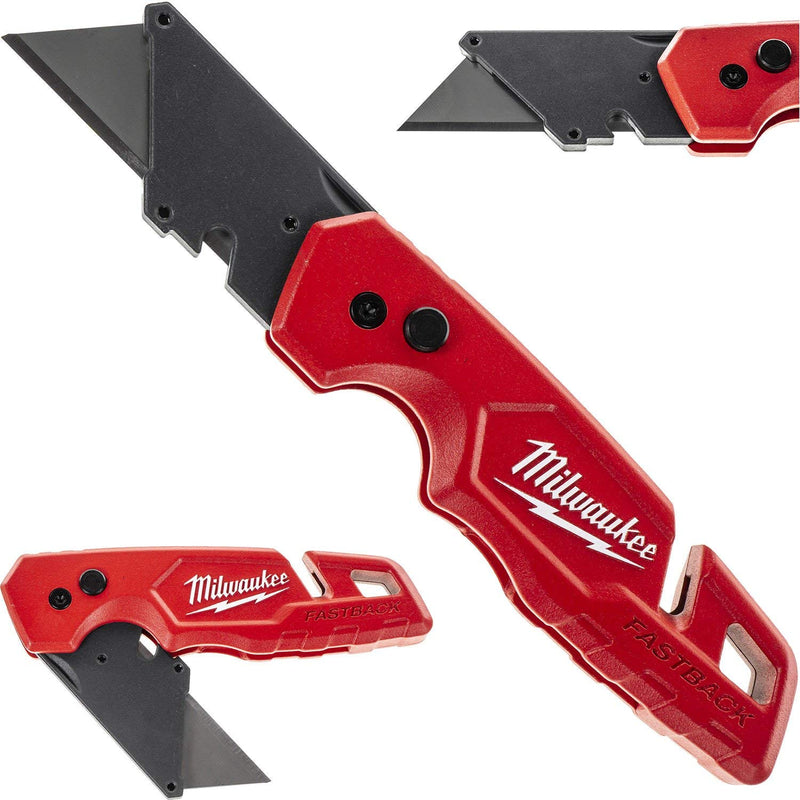 Faltbares Taschenmesser MILWAUKEE Fastback 4932471357, Rot
