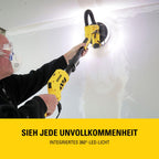 STANLEY FATMAX 750W Trockenbauschleifer (225mm) mit Aufbewahrungstasche und 120G Netz-Schleifscheibe, SFMEE500S-QS