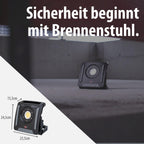 Brennenstuhl Professional Multi Battery LED Akku Baustrahler 4000 MA (40W, 4500lm, IP65, Arbeitsleuchte kompatibel mit 18V Akkus 10 verschiedener Hersteller, ohne Akku, Engineered in Germany)