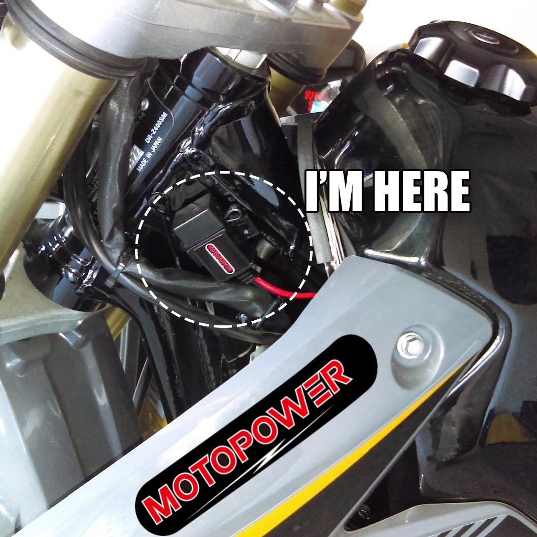 MOTOPOWER MP0609AA-UK 3.1Amp Wasserdicht Motorrad USB Ladegerät Kit Telefon Tablet GPS Ladegerät für Motorrad, Fahrrad, ATV