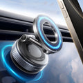MRGLAS Vakuum Handyhalterung Auto Magnet - 2026 Militärische Magsafe Autohalterung Saugnapf Handyhalterung Auto, Magnetische Smartphone Halterung Auto KFZ Magnethalterung für iPhone 17 Pro Max 16 15