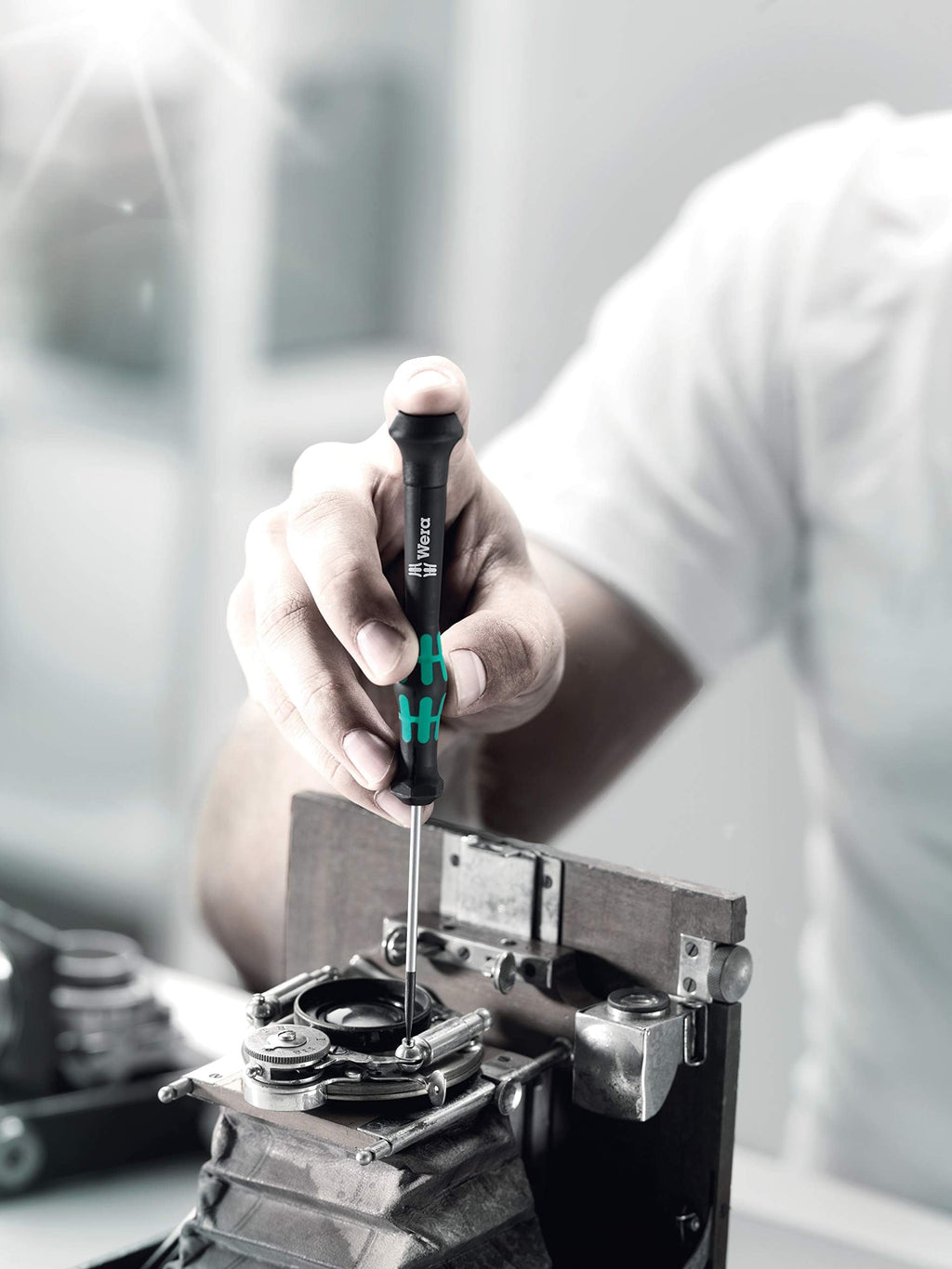 Wera Kraftform Micro Elektroniker Schraubendrehersatz, 12-teilig, Mehrfarbig, 05073675001