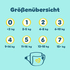 Pampers Premium Protection Größe 6, 144 Windeln, 13kg-18kg, Doppelter Schutz für die Haut und vor Auslaufen