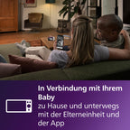 Philips Avent Connected Babyphone mit HD-Kamera 1080p, (Modell SCD923/26)
