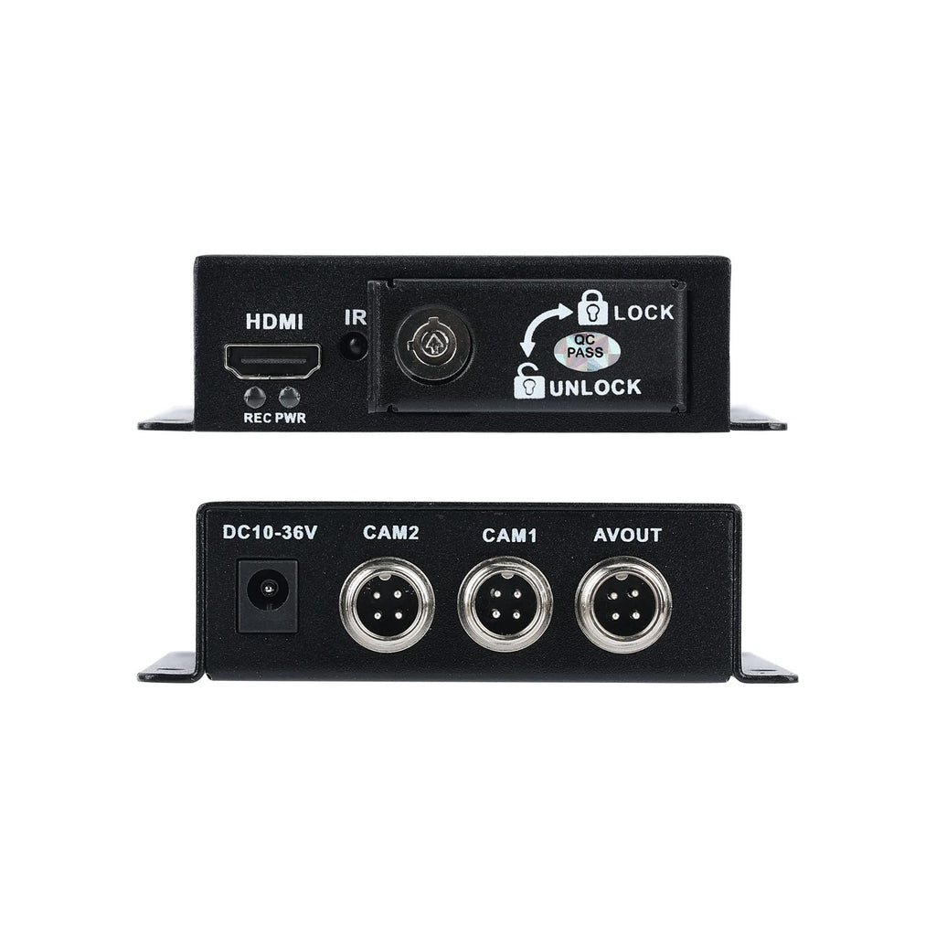 Mobiles Auto DVR Factory Mini AHD TVI DVR für Auto LKW Fahrzeug Videoaufnahme Unterstützung 2CH Mini CVBS 8MP AHD TVI Kamera/HDMI/mit Fernbedienung