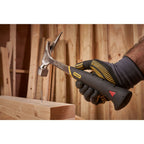 STANLEY FatMax Latthammer mit Dämpfung Antivibe (600 g Kopfgewicht, 340 mm Länge, ergonomischer DynaGrip-Griff, vibrationsgedämpft, mit magnetischem Nagelhalter) 1-51-937