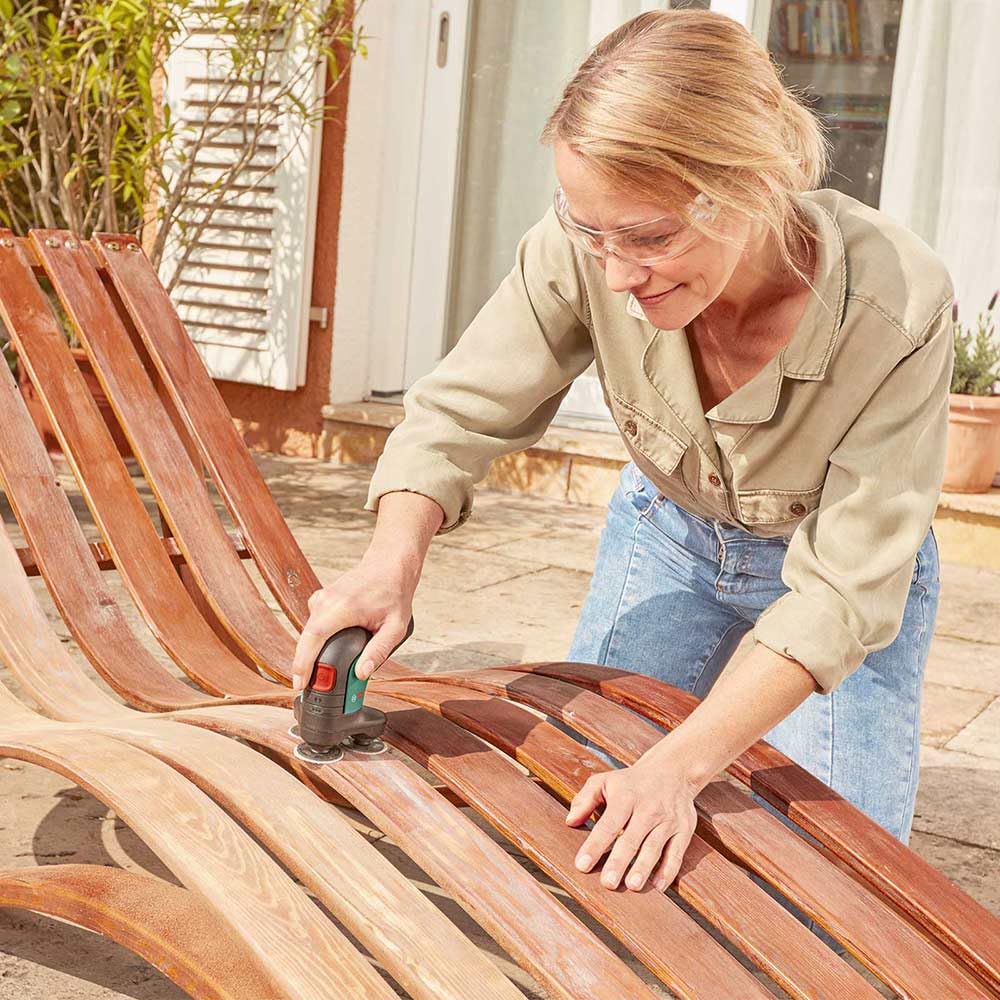 Bosch Akku Schleifer & Polierer EasyCurvSander 12 (Ohne Akku, 12 Volt System, im Karton)