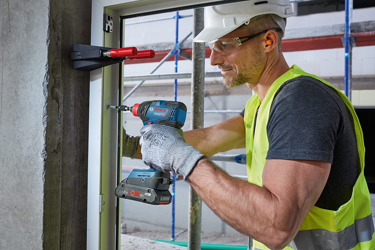 Bosch Professional 18V System Akku Drehschlagschrauber GDX 18V-200 (max. Drehmoment 200 Nm, ohne Akku/ Ladegerät)