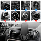 Universal KFZ Auto Getränkehalter/Becherhalter Handyhalterung/Multifunktion 2 in 1 Flaschenhalter Kaffee Handy Halterung Verstellbare Auto Lüftungshalterung (Silber)