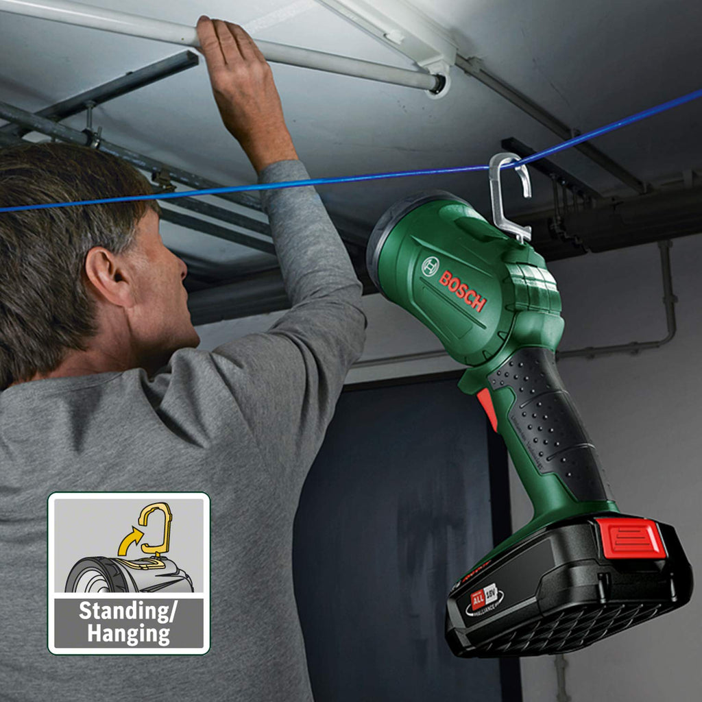 Bosch Akku Lampe UniversalLamp 18 (ohne Akku, 18 Volt System, im Karton)