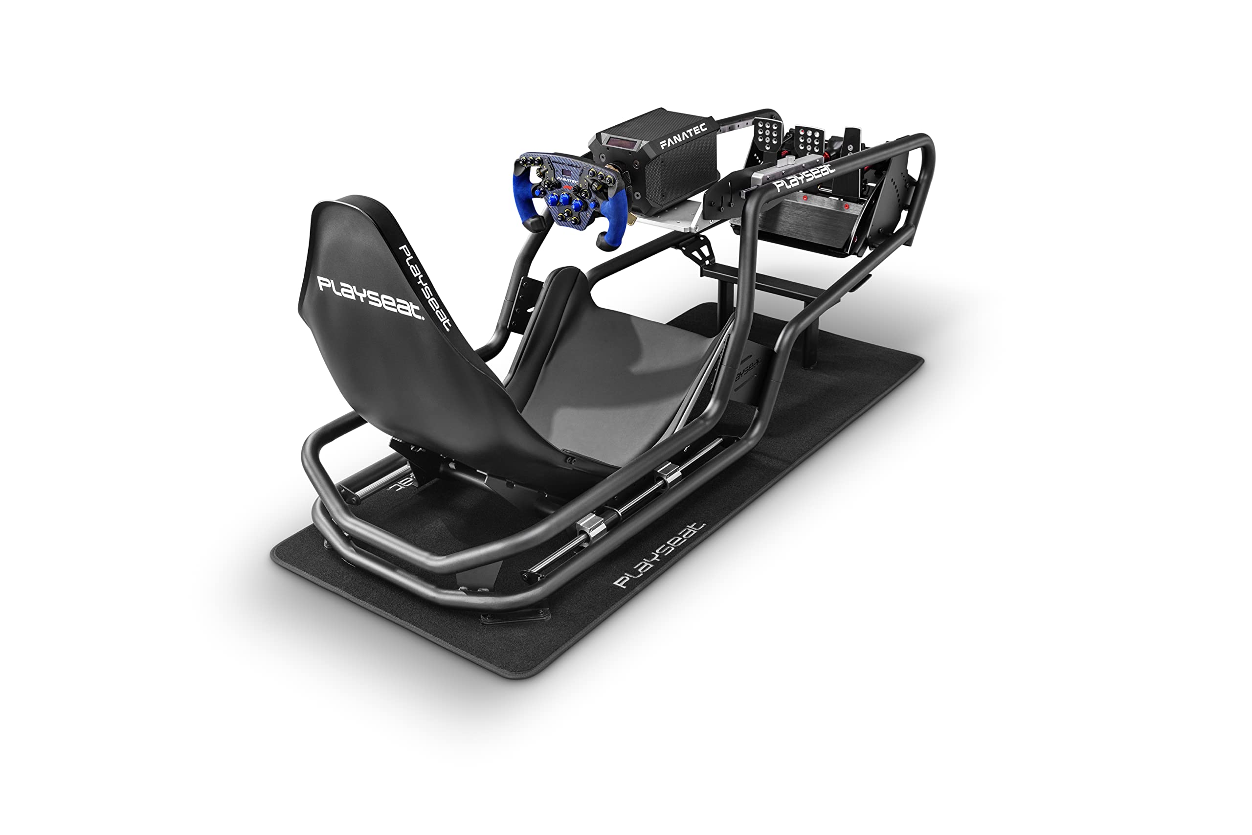PLAYSEAT Gaming Floor Mat XL | Hochwertige Gaming-Matte SIM Racing Cockpits | Absoluter Halt und zuverlässiger Oberflächenschutz | 156 x 55 cm