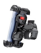 Grefay Handyhalterung Fahrrad, Handyhalterung Motorrad -Universal 360° Lenker Halter für iPhone 16/15/14 Pro Max Plus, SE, 13/12 Pro Max Mini, 11 Pro Max, Samsung S23 S22, Smartphone(4.7"-7.2")