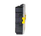 STANLEY FATMAX Profi Werkzeug-Organizer (45 x 12 x 36 cm, tiefe Fächer, mit transparentem, schlagfestem Deckel, integriertem Griff & Metallschließen, 10 herausnehmbare Boxen) 1-97-518