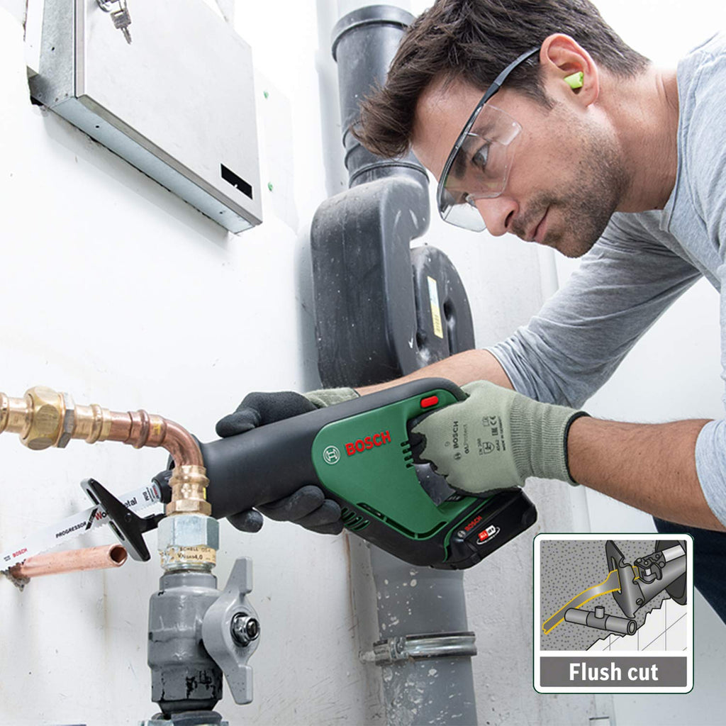 Bosch Akku Säbelsäge AdvancedRecip 18 (1 Akku 2,5 Ah, 18 Volt System, im Karton)