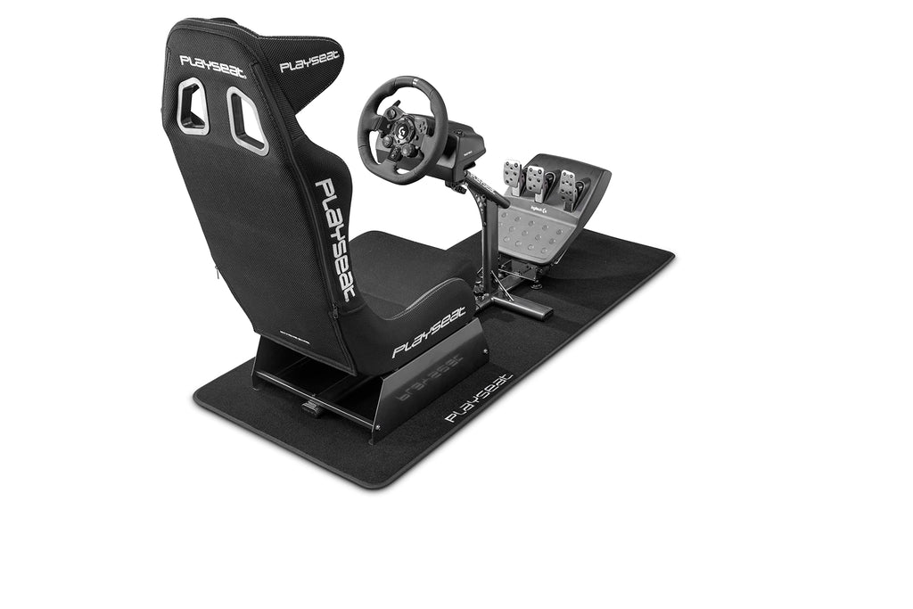 PLAYSEAT Gaming Floor Mat XL | Hochwertige Gaming-Matte SIM Racing Cockpits | Absoluter Halt und zuverlässiger Oberflächenschutz | 156 x 55 cm