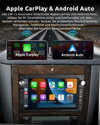 ESSGOO Drahtloses Carplay und Android 2+64G Android 14 Auto Autoradio Für VW VW Polo MK3/4 9N Golf 4 Passat B5 T5 Seat Skoda, 7 Zoll Touchscreen mit Bluetooth FM RDS GPS WiFi