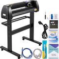 VEVOR Vinyl-Schneidemaschine Schneideplotter, 870 mm, LED-Plotter-Drucker, Präzise Manuelle Positionierung, Softwareunterstützung für MAC- und Windows-Systeme, Einstellbare Kraft & Geschwindigkeit