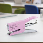 Rapesco 1356A Porpoise Classic Heftzange mit 10.000 Heftklammern des Typs 26/8 mm, 45 Blatt Kapazität, Rosa