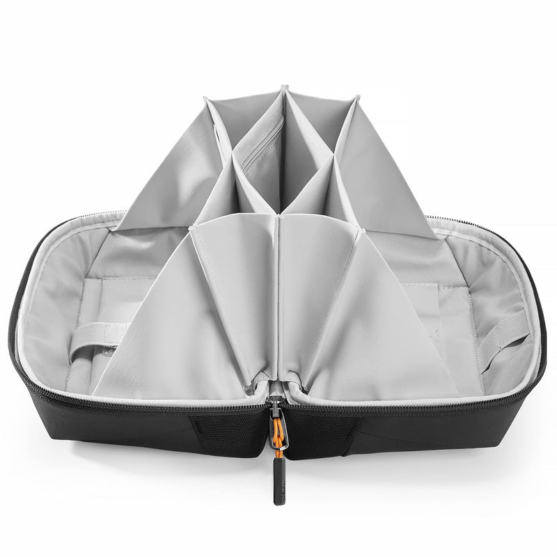 Inateck Elektronik Case, Spritzwassergeschützte Zubehörtasche, USB Kabel Gadget Organizer Tasche, Reisefreundlich