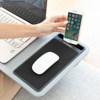 InnovaGoods® Laptop-Schreibtisch mit XL-Sitzkissen Deskion, bequemes und ergonomisches Arbeiten oder Studieren mit Schreibtisch- und XL-Sitzkissendesign, ideal für Zuhause und Büro.
