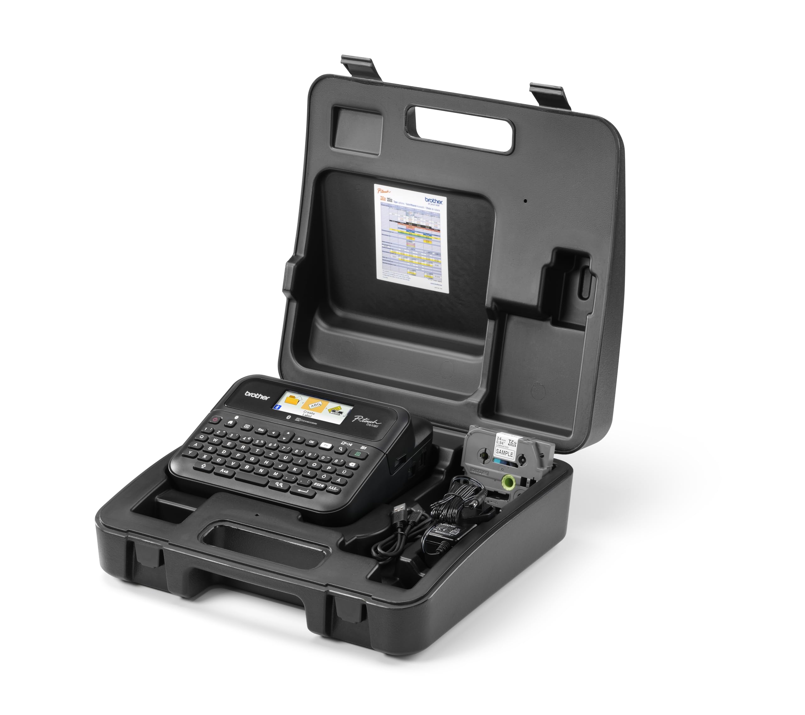 Brother P-Touch D610BTVP, schwarz