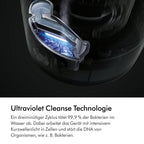 Dyson AM10 Luftbefeuchter und Ventilator, Ultrafeine Kaltluft-Befeuchtung, Automatische Feuchtigkeitskontrolle, Weiß/Silber