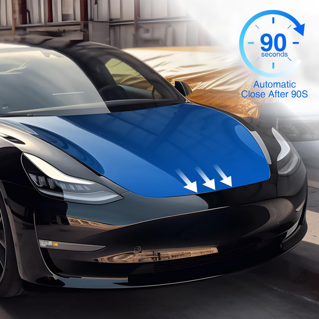 AAMHHM Tesla Model 3 Frunk Soft Close Highland Power Front Trunk Elektrische Saug-Autoverriegelung Kompatibel mit 2024 2023 2022 2021 (Tesla Model 3 Soft Frunk Close)