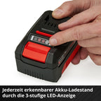 Original Einhell Volks.Akku PXC-Twinpack 4,0 Ah Power X-Change (Li-Ion, 18 V, 2X 4,0 Ah, für alle PXC-Geräte geeignet, proaktives Batteriemanagement, situativ angepasste Ladezyklen)