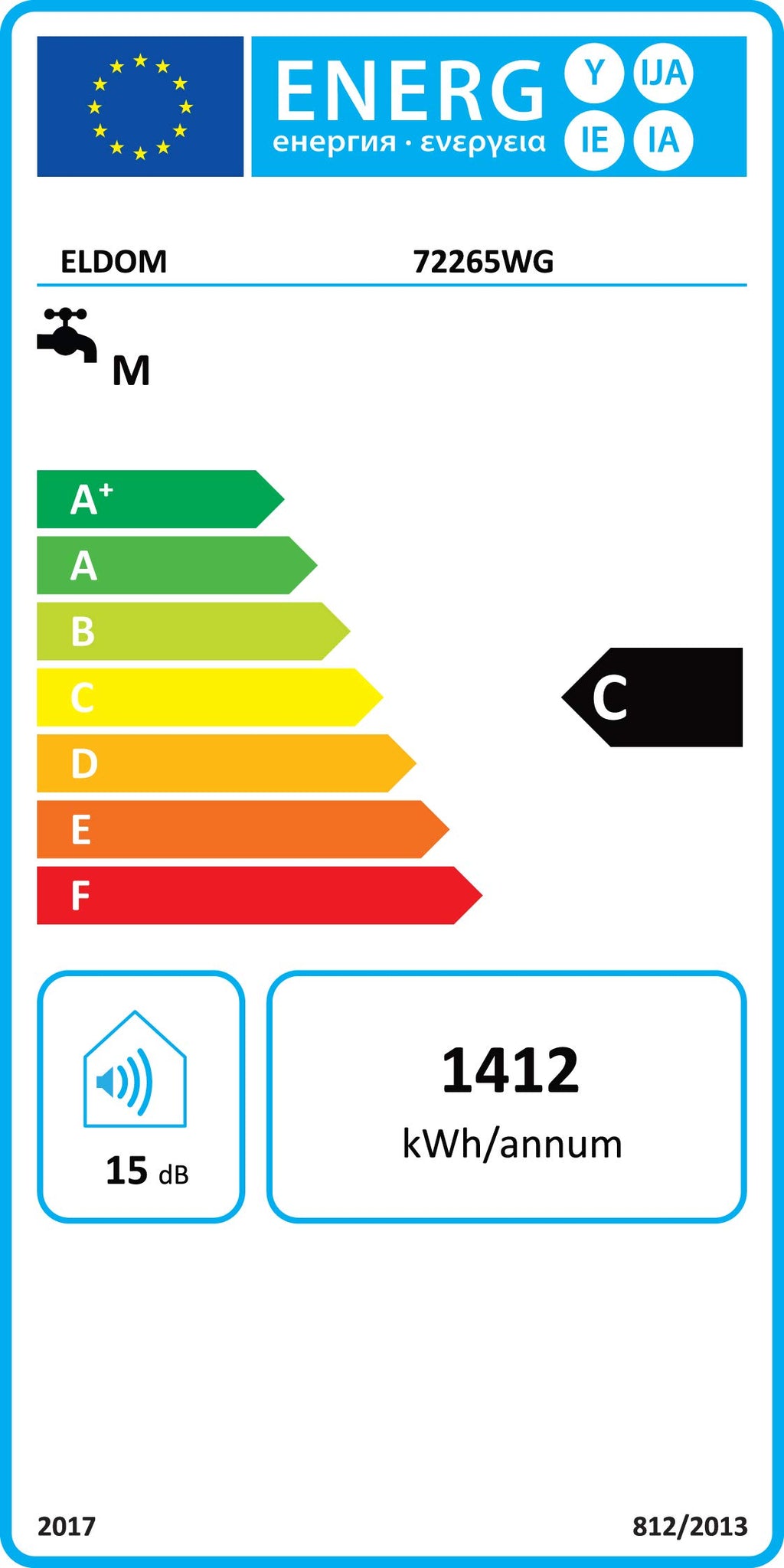Warmwasserspeicher Warmwasserboiler Eldom Style 80L druckfest