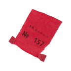 herlitz Gewinnlose nummeriert, 1-500, 10x50 Stück, Farbe Rot, Tombola, Gewinnspiel
