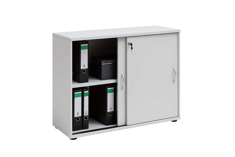 Möbelpartner Aktenschrank Manni 701343, lichtgrau, 100,0 x 39,5 x 77,4 cm