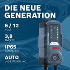 Bosch C30 Batterieladegerät Mit Erhaltungsladung Für Autobesitzer Schnellladung Vielseitig