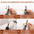 Bucasso Schnurloser Stiftschleifer, variable Geschwindigkeit, Mehrzweck-Elektrowerkzeug zum Schleifen, Polieren, Finishing, DIY-Handwerk (GRAU)