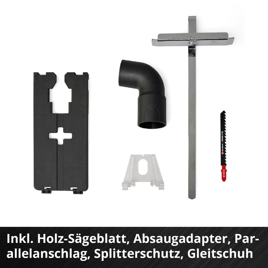 Einhell Professional Akku-Stichsäge TP-JS 18/135 Li BL Power X-Change (18 V, 135 mm Schnitttiefe in Holz, 26 mm Hubhöhe, Brushless, inkl. Sägeblatt, ohne Akku und Ladegerät)