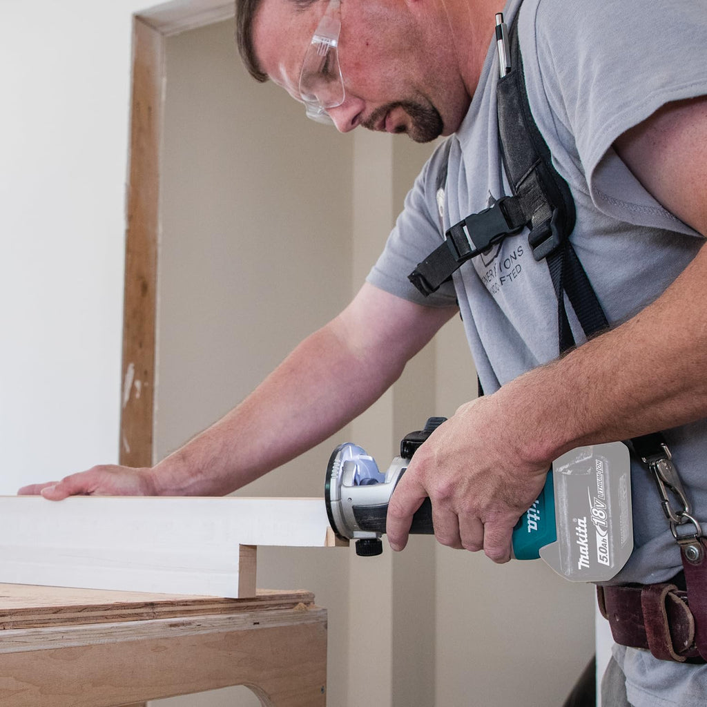 Makita DRT50ZJX2 Multifunktionsfräse 18V (ohne Akku, ohne Ladegerät)