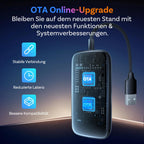 OTTOCAST Play2video Ultra 2026 Upgrade, kabelloser CarPlay & Android Auto Adapter mit YouTube/Netflix/Prime Video, Plug & Play, 4 GB + 32 GB AI Box für Fahrzeuge mit kabelgebundenem CarPlay ab 2016
