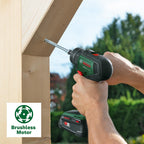 Bosch Akku-Schlagbohrschrauber AdvancedImpact 18V-80 QuickSnap (zum Bohren und Schrauben; 18V System; bürstenlos; 82 Nm; 13-mm-Bohrfutter; Zusatzhandgriff; ohne Akku)