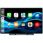 Volam Autoradio mit Wireless A-pple Carplay & Android Auto,9 Zoll IPS Touchscreen Tragbares Carplay Bildschirm mit Bluetooth 5.0,Digital Receiver mit Siri/Goog-le/Mirror Link/G-oogle/Siri/FM/AUX
