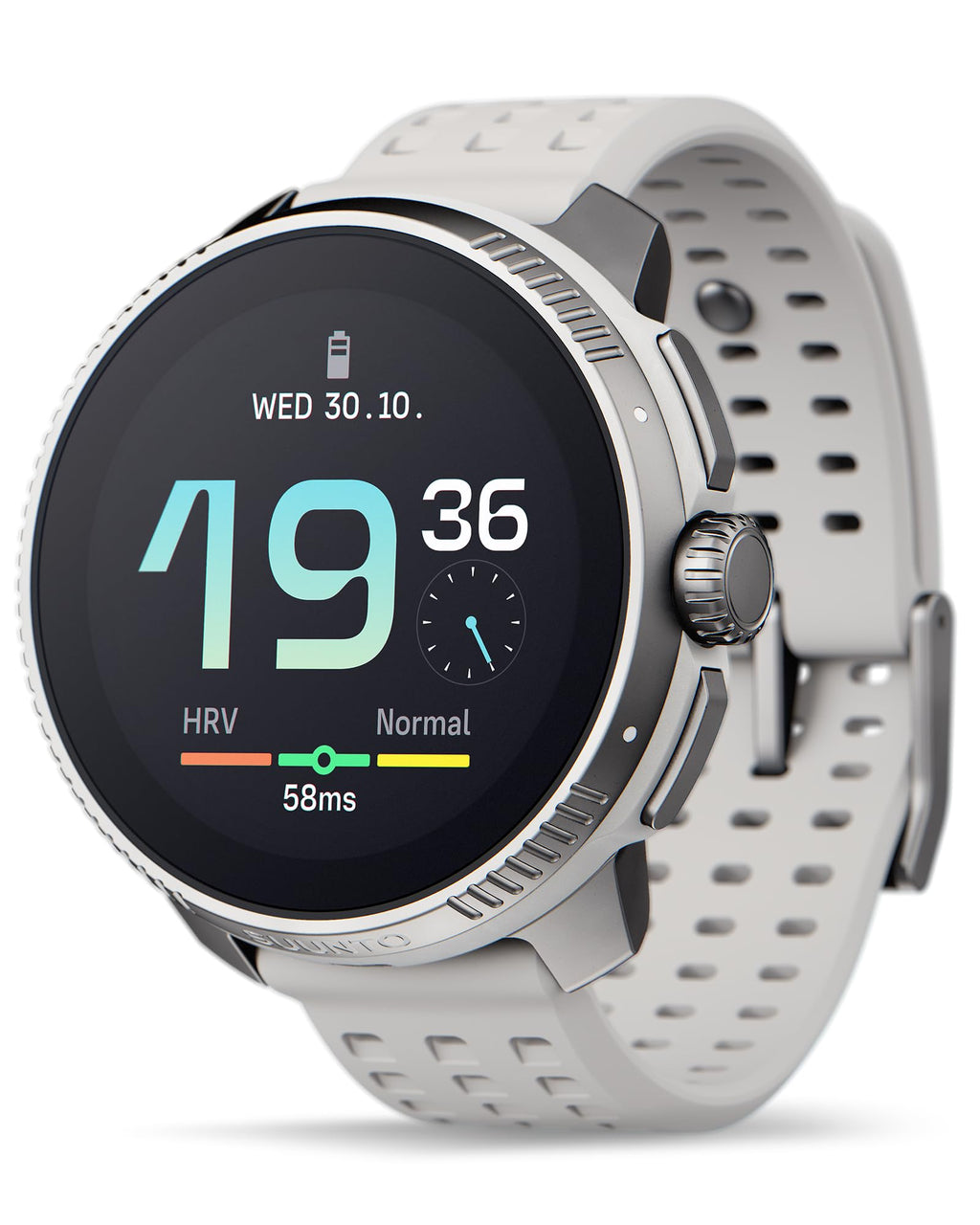 SUUNTO Race Sportuhr - Outdoor Smartwatch, 1,43" Helles AMOLED Display mit Saphirglas, Bequeme Uhrenkrone & Tasten Bedienung, Präzise Zweifrequenz GPS, Lange Akkulaufzeit, 100m Wasserdicht
