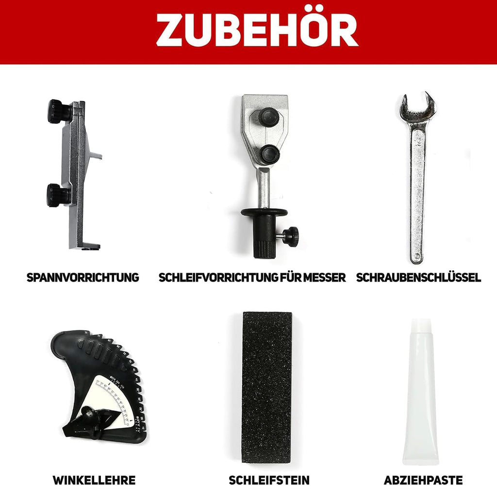 BUCKTOOL 250mm Nassschleifmaschine mit variabler Geschwindigkeit, Nass-Schleifmaschine, SCM8103