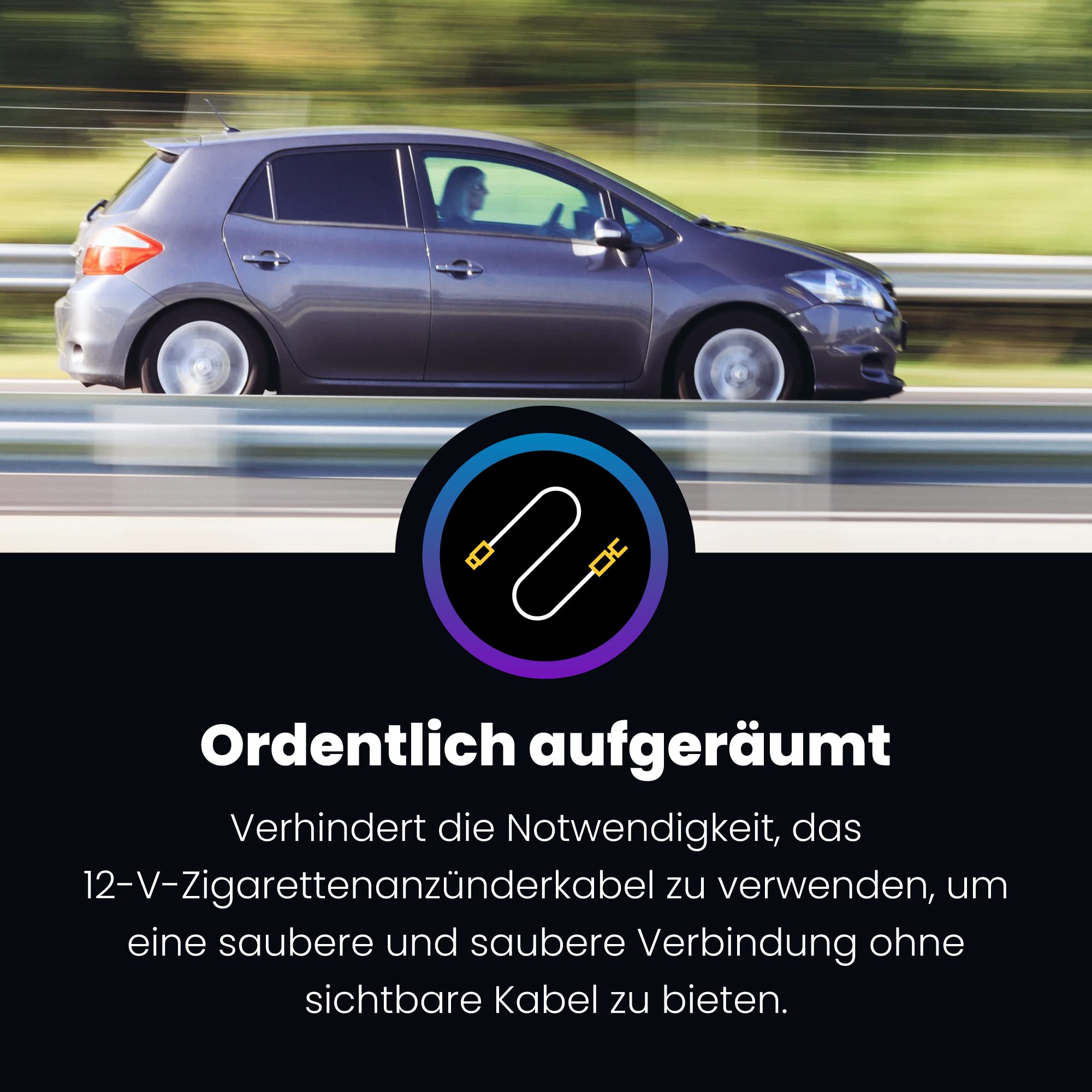 Nextbase Dash Cam Hardwire Kit, Festeinbau-Kabel für alle Dashcams der Nextbase Serie 2, Kabellänge 5m, zur Stromversorgung durch Anschluss an Sicherungskasten, einfaches Plug-and-Play