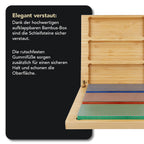 DMT Diamond Whetstone™ Diamant Schleifstein in Holzbox 6" Set Grob, Fein, Extrafein, Messerschärfer in Profiqualität, 15cm Wetzstein für Messer und Werkzeuge, Made in USA, W6EFC