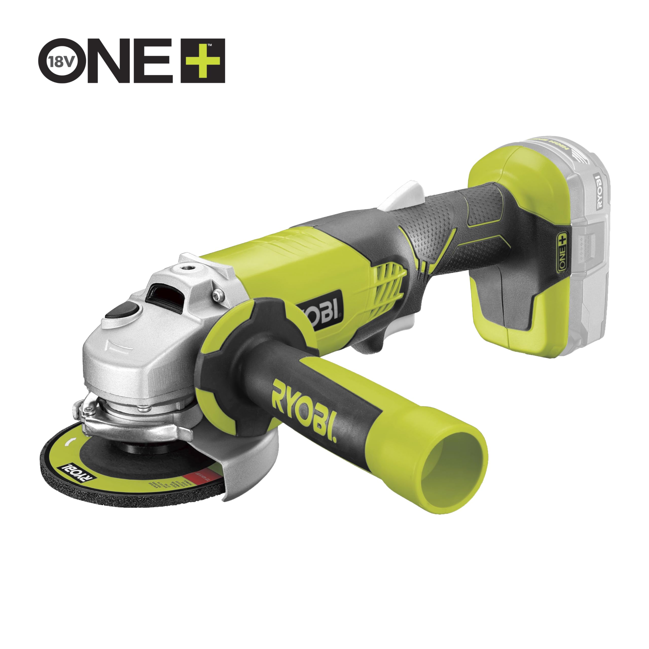 RYOBI 18V ONE+ 8-tlg, Akku-Combo-Kit RCK184O-242SZL, Schlagbohrschrauber, Winkelschleifer, Handkreissäge, Delta-Vibrationsschleifer, 2x Akkus (4,0Ah & 2,0Ah), Ladegerät, Werkzeugtasche