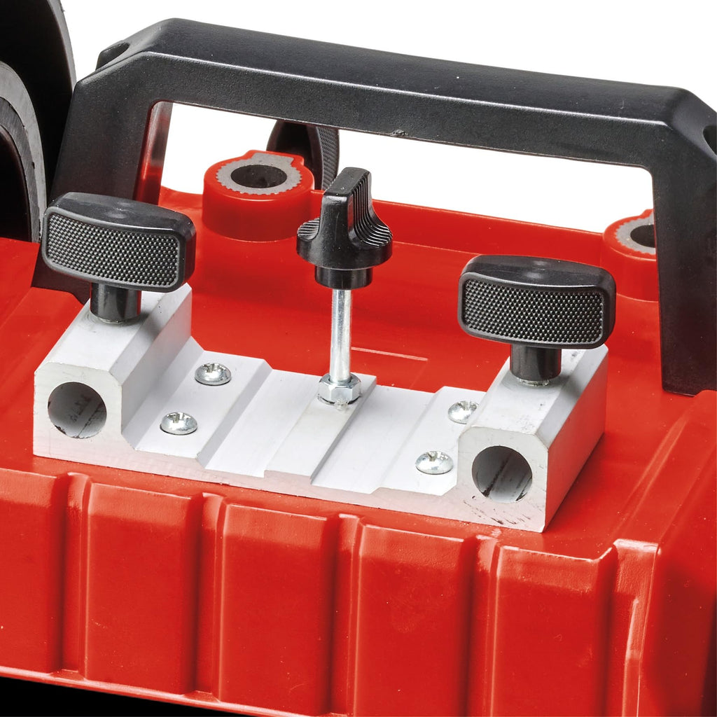 Einhell Nass-Schleifer TC-WG 200 (125 W, rostfreier Wassertank, inkl. Schleifstein, Winkellehre, Universalvorrichtung, Lederabziehscheibe, Nassschleifscheibe)