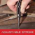 Starrett 18AA Automatischer Körner mit einstellbarem Hub, 4" Länge, 7/16" Durchmesser