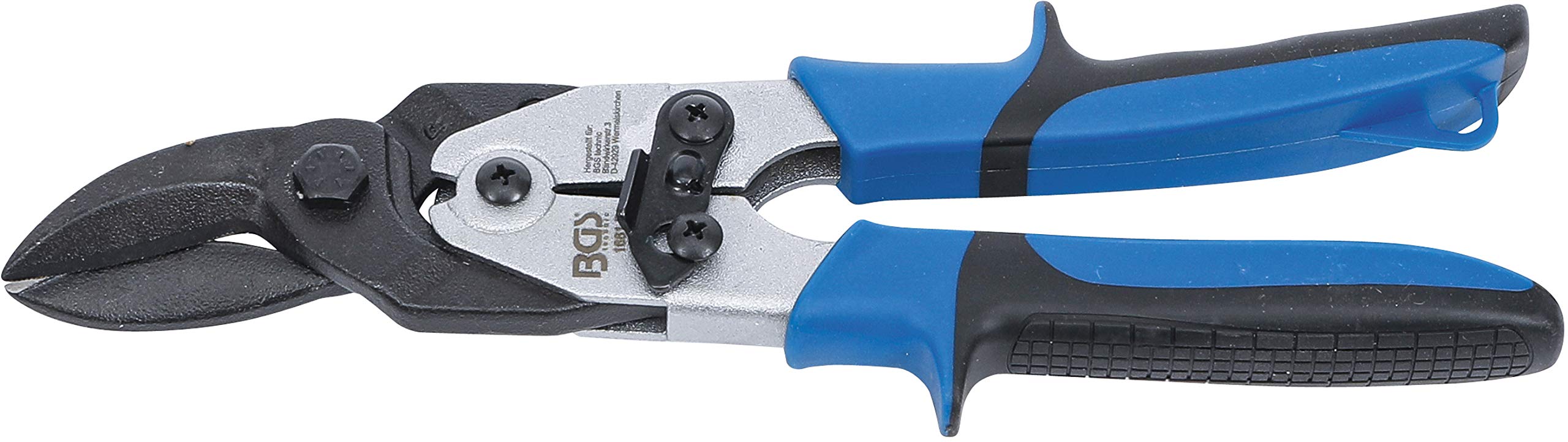 BGS 1681 | Blechschere | rechts / gerade schneidend | 260 mm