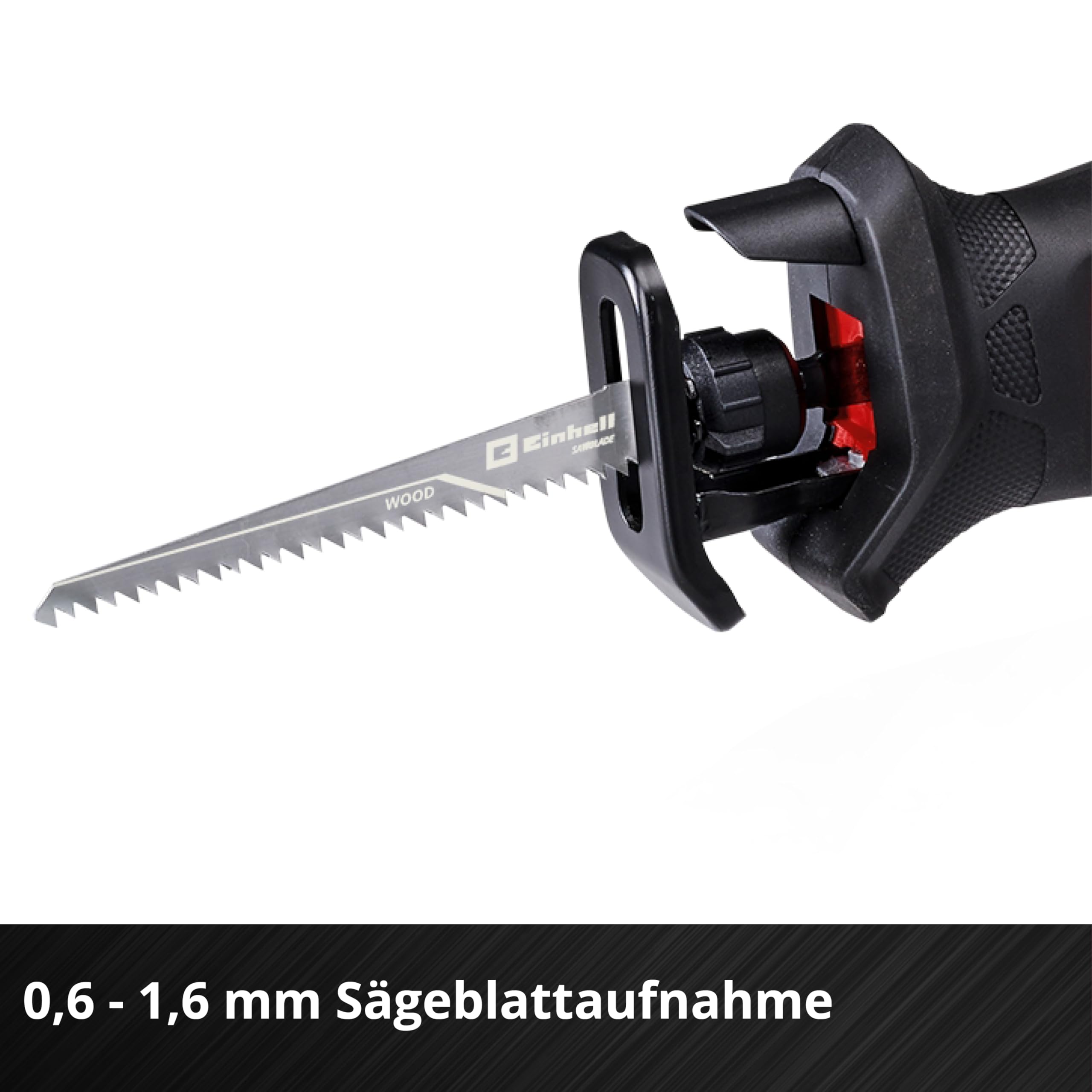Einhell Akku-Universalsäge TE-AP 18/13 Li-Solo Power X-Change (18 V, 13 mm Hubhöhe, 50 mm Schnitttiefe Holz, handliches Design, inkl. Zubehör, ohne Akku)