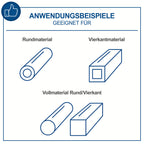 Scheppach Trennschneider MT150 Metallsäge Metall Kappsäge mit Softstart Gehrungssäge | Schnitthöhe max. 115mm | 2600W Leistung | 4200 min-1 | Trennscheibe Ø 355 x 25,4 mm | Neigungswinkel 0-45°