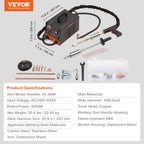 VEVOR Spot Welding Machine Dent Spotter 3kW Bolt Welding Machine Dent 6-in-1 Welding Machine with Overheating Protection System Body Spotter 1.2 mm Welding Thickness for Carbon Steel Stainless Steel